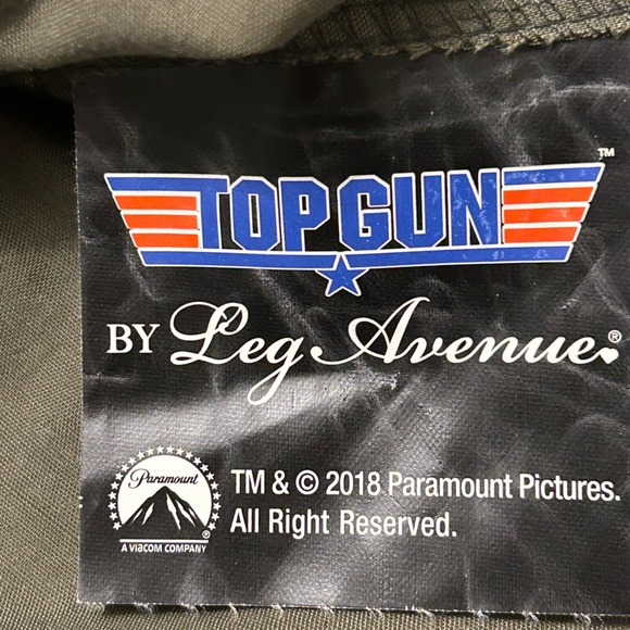 Top Gun Olive Green Flight Suit - Picture 7 of 13